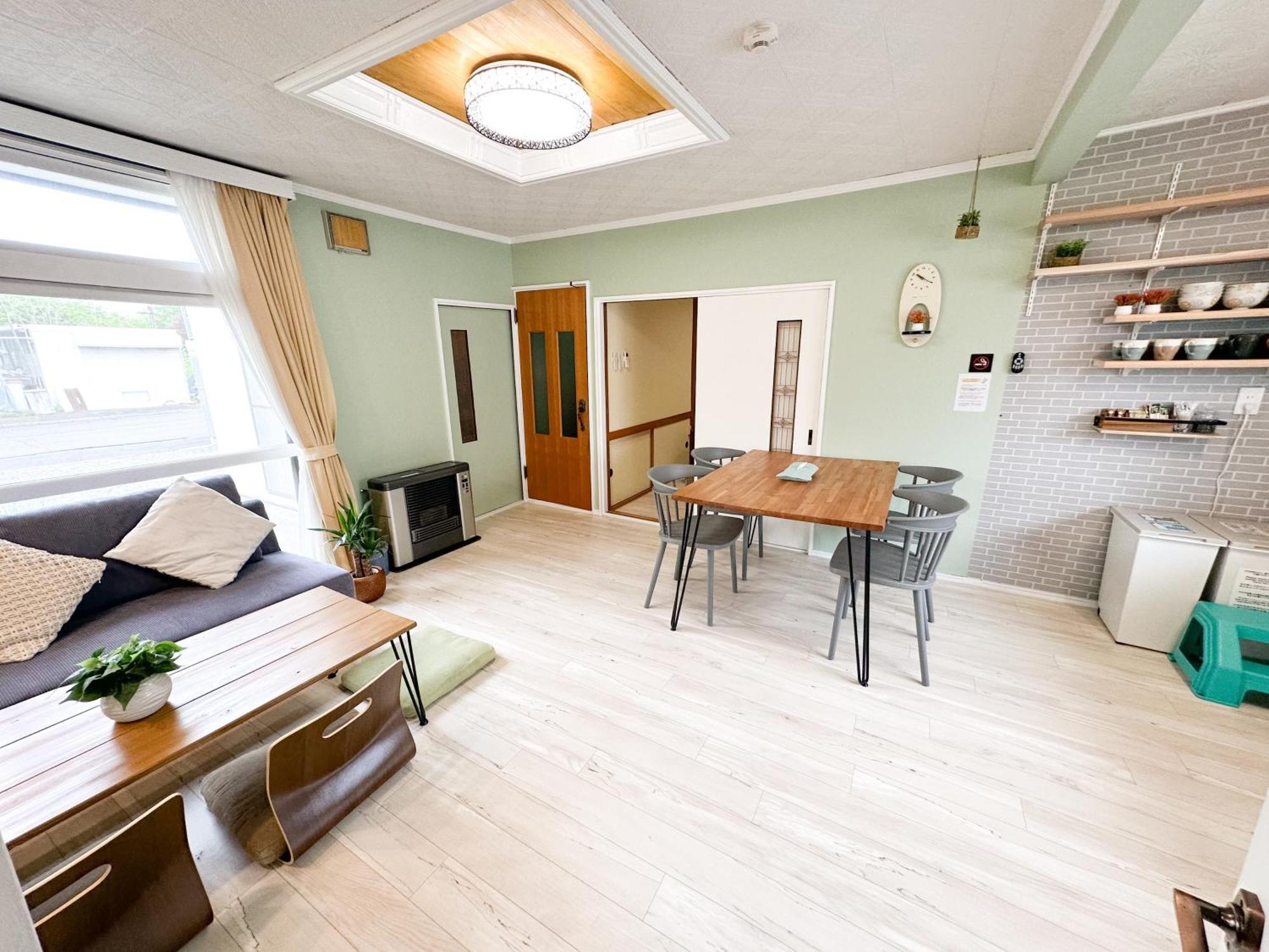 Renewal Haru'S House Onsen モール温泉付き Villa Shiraoi Exterior foto