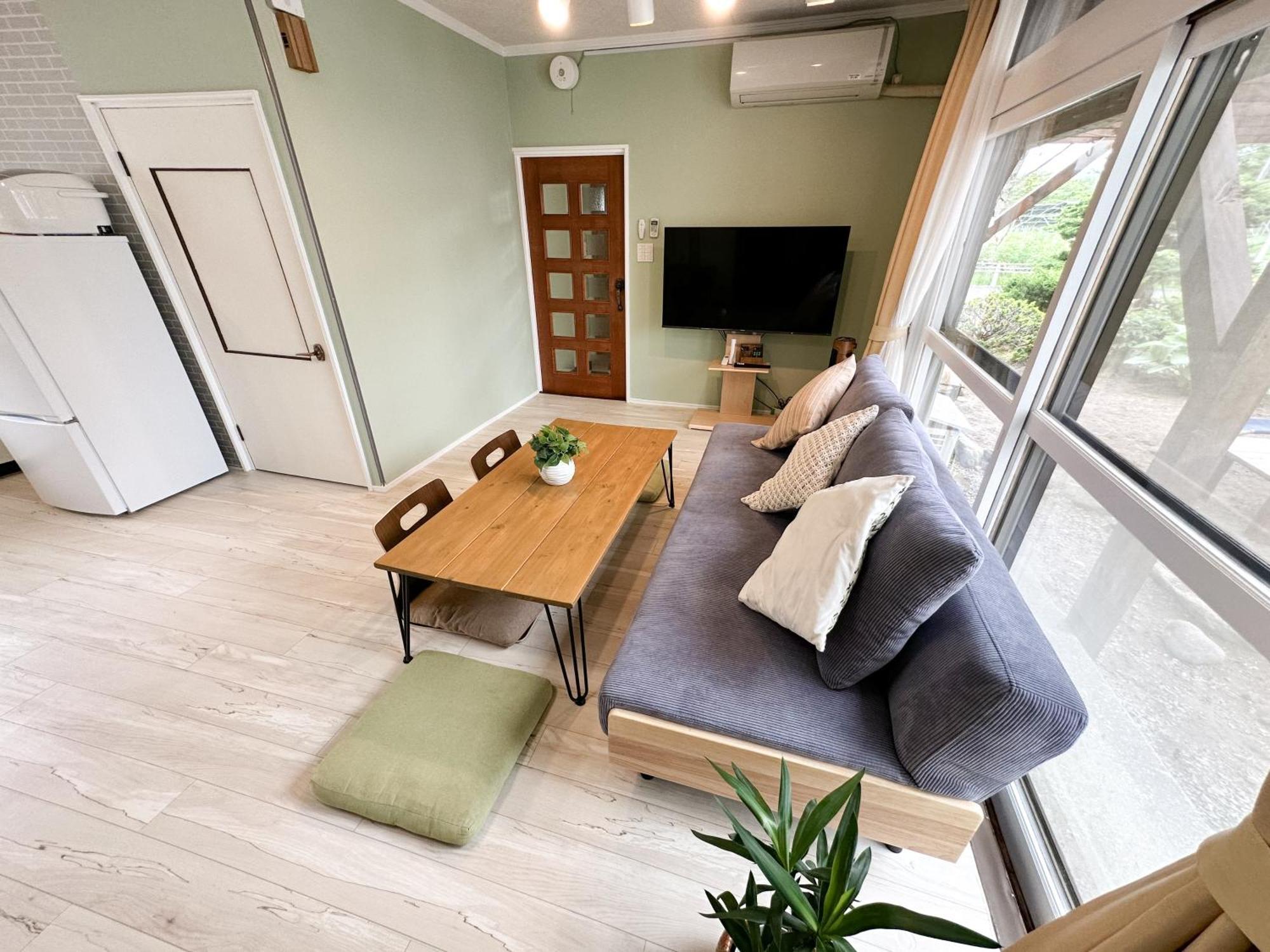 Renewal Haru'S House Onsen モール温泉付き Villa Shiraoi Exterior foto
